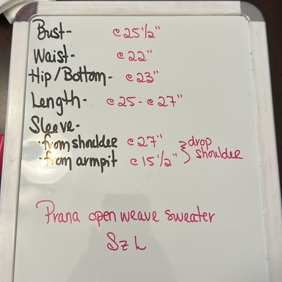 Prana open knit sweater - Picture 2 of 9